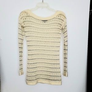 AX Armani Exchange crochet sweater